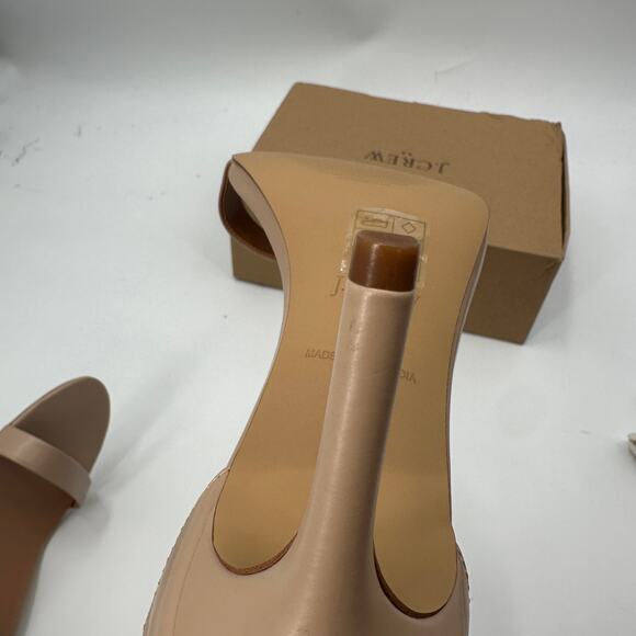 J. CREW New in Box Ankle Strap Heel Sandal in Beige // 11 - Picture 10 of 14